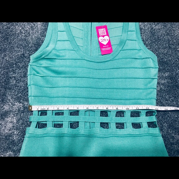 2B BEBE CUTOUT WAISTE BANDAGE DRESS 👗 NWT - Picture 13 of 16